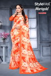 Marigold Stylewell  Exclusive Digital Print Sarees Wholesale Shop In Surat